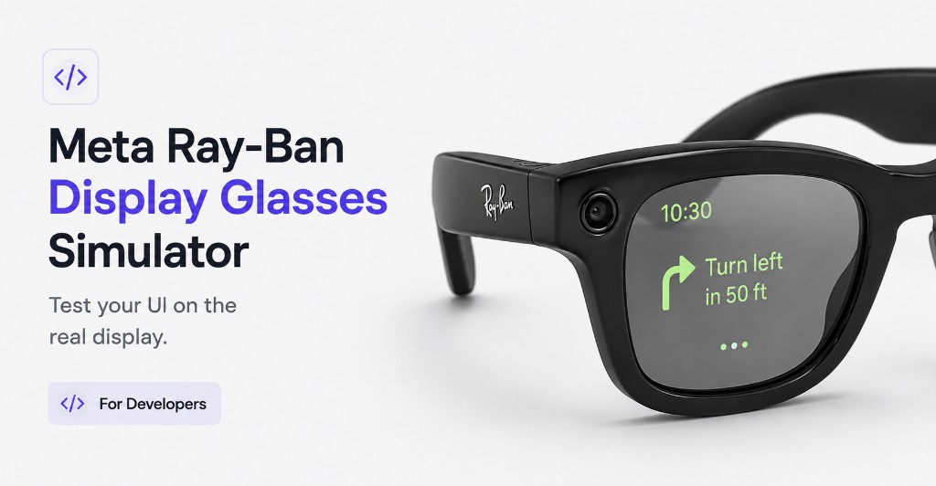 Meta Ray-Ban Display Glasses Simulator preview