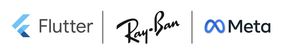 Flutter Meta Wearables DAT project preview